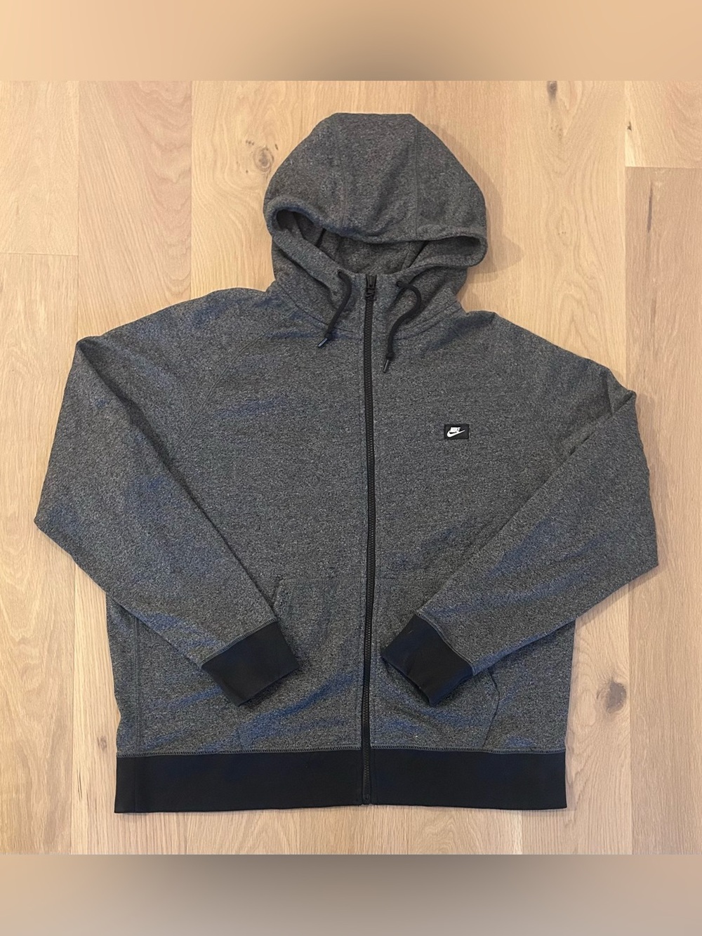 Nike AW77 French Terry Full Zip Hooded Sweatshirt
